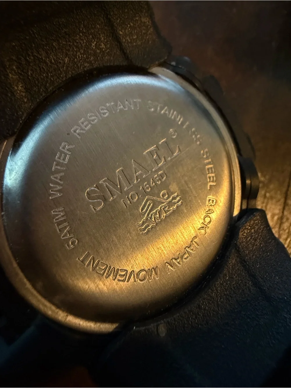 New SMAEL Black Rugged Digital-Analog Sports Watch